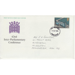1975-09-03 Inter-Parliamentary Conference Manchester FDC (01005)