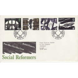 1976-04-28 Social Reformers Stamp Bureau FDC (01015)