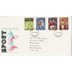 1980-10-10 Sport Stamps Manchester FDC (01034)