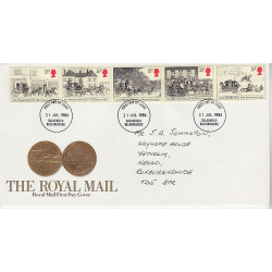1984-07-31 The Royal Mail Galashiels FDC (01060)