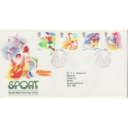1988-03-22 Sport Stamps Wembley FDC (01085)