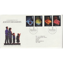 1989-04-11 Anniversaries Stamps London FDC (01093)