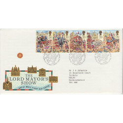1989-10-17 The Lord Mayor's Show London FDC (01097)