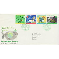 1992-09-15 The Green Issue Stamps Bureau FDC (01103)