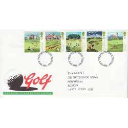 1994-07-05 Golf Stamps Boston FDC (01116)