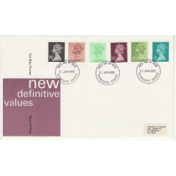 1980-01-30 Definitive Stamps Plymouth FDC (01124)