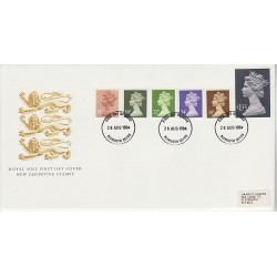 1984-08-28 Definitive Stamps Plymouth FDC (01127)