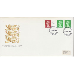 1985-10-29 Definitive Stamps Plymouth FDC (01128)