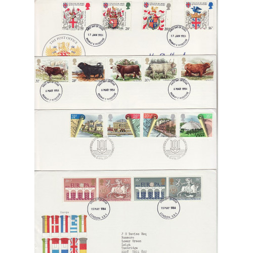 1984 Bulk Buy x8 FDC From 1984 (01158) 1984 Bulk Buy x8 FDC From 1984 (01158)