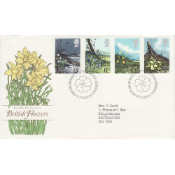 1979-03-21 British Flowers Stamps Bureau FDC (01179)