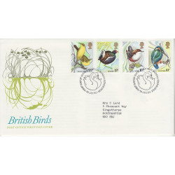 1980-01-16 British Birds Stamps Bureau FDC (01188)