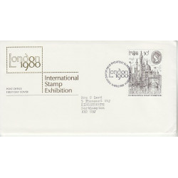 1980-04-09 London Stamp Exhibition Bureau FDC (01190)