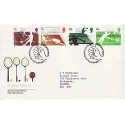 1977-01-12 Racket Sports Stamps Bureau FDC (01195)