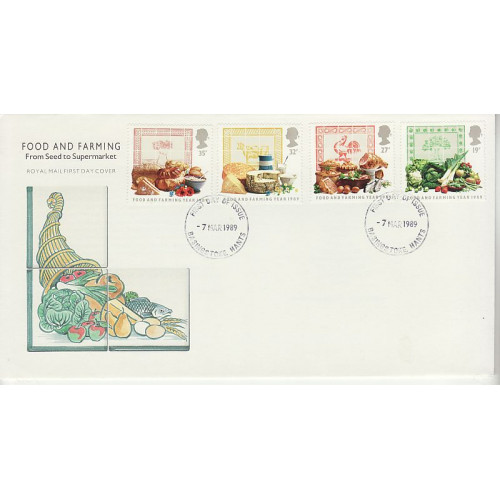 1989-03-07 Food & Farming Basingstoke FDC (01200) 1989-03-07 Food & Farming Basingstoke FDC (01200)