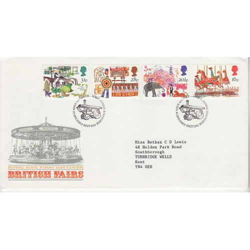 1983-10-05 British Fairs Bureau FDC (01204)