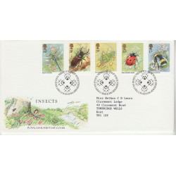 1985-03-12 Insects Stamps Bureau FDC (01211)