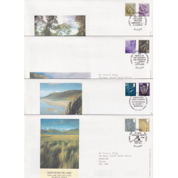 2010-03-30 Regional Definitive Stamps x 4 FDC (91686)