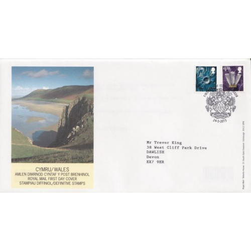 2015-03-24 Wales Definitive Stamps Windsor FDC (91696)