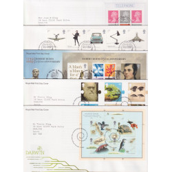 2009 First Day Covers x 22 T/House FDC (91707)
