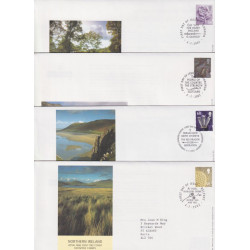 2002-07-04 Regional Definitive Stamps x 4 FDC (91716)