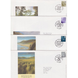 2005-04-05 Regional Definitive Stamps x 4 FDC (91720)