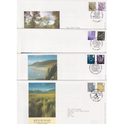 2007-03-27 Regional Definitive Stamps x 4 FDC (91721)