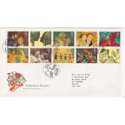 1995-03-21 Greetings Stamps Bureau FDC (91736)