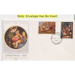 1967-11-27 Christmas Stamps Swindon cds FDC (91762)