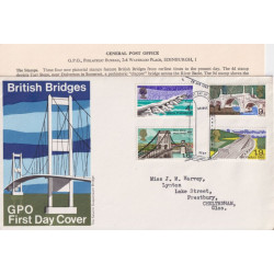 1968-04-29 British Bridges Bridge Canterbury FDC (91764)