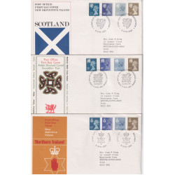 1981-04-08 Regional Definitive Stamps x3 SHS FDC (91785)