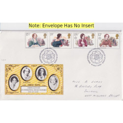 1980-07-09 Authoresses Stamps Haworth FDC (91822)