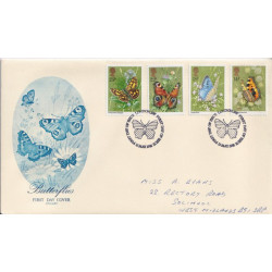 1981-05-13 Butterflies Stamps London SW FDC (91832)