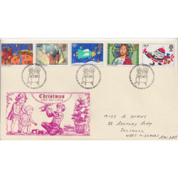 1981-11-18 Christmas Stamps Bethlehem FDC (91836)