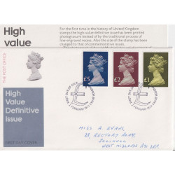 1977-02-02 High Value Definitive Stamps Windsor FDC (91843)