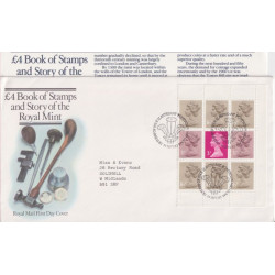 1983-09-14 Royal Mint Booklet Pane Llantrisant FDC (91879)