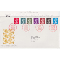 1989-09-26 Definitive Stamps Windsor FDC (91884)