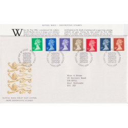 1990-09-04 Definitive Stamps Windsor FDC (91886)
