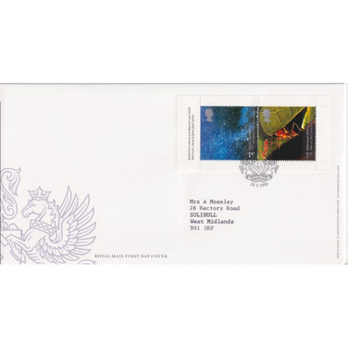 2000-05-26 Millennium Booklet Pane Leicester FDC (91932)