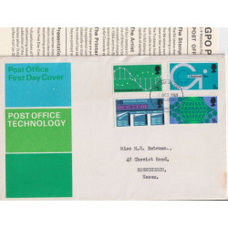 1969-10-01 Post Office Technology Dagenham FDC (91949)