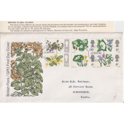 1967-04-24 British Flowers Stamps Phos London FDC (91976)