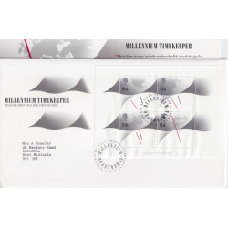 1999-12-14 Millennium Timekeeper Stamps Greenwich FDC (92041)