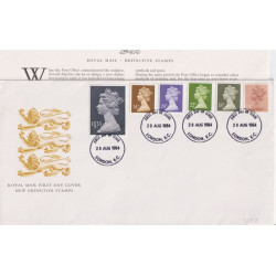 1984-08-28 Definitive Stamps London FDC (92072)