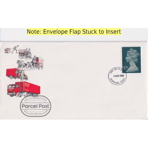 1983-08-03 £1.30 Definitive Stamp Romford FDC (92073)