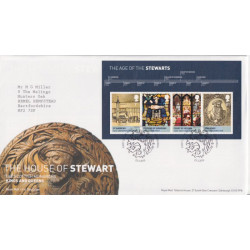 2010-03-23 House of Stewart Stamps M/S T/House FDC (92169)