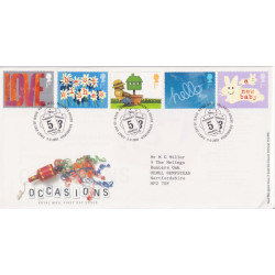 2002-03-05 Occasions Stamps T/House FDC (92173)
