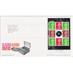 2010-01-07 Classic Album Covers Bklt Stamp T/House FDC (92224)