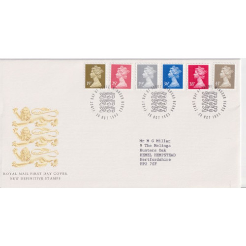 1993-10-26 Definitive Stamps Windsor FDC (92261) 1993-10-26 Definitive Stamps Windsor FDC (92261)