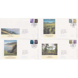 2010-03-30 Regional Definitive Stamps x4 SHS FDC (92263)