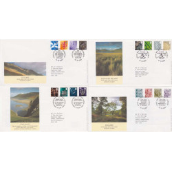 2003-10-14 Regional Definitive Stamps x 4 FDC (92266)