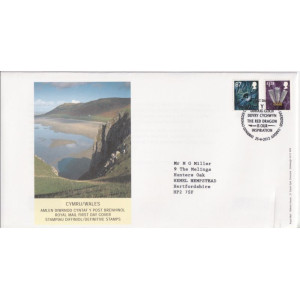 2012-04-25 Wales Definitive Stamps Cardiff FDC (92275)